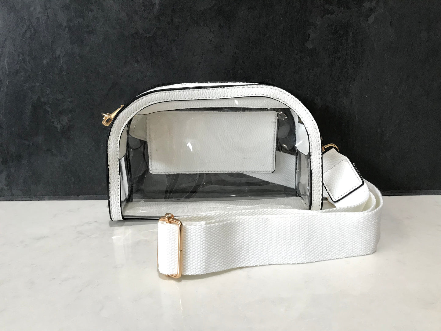 Game Day Stadium Clear Crossbody Bag