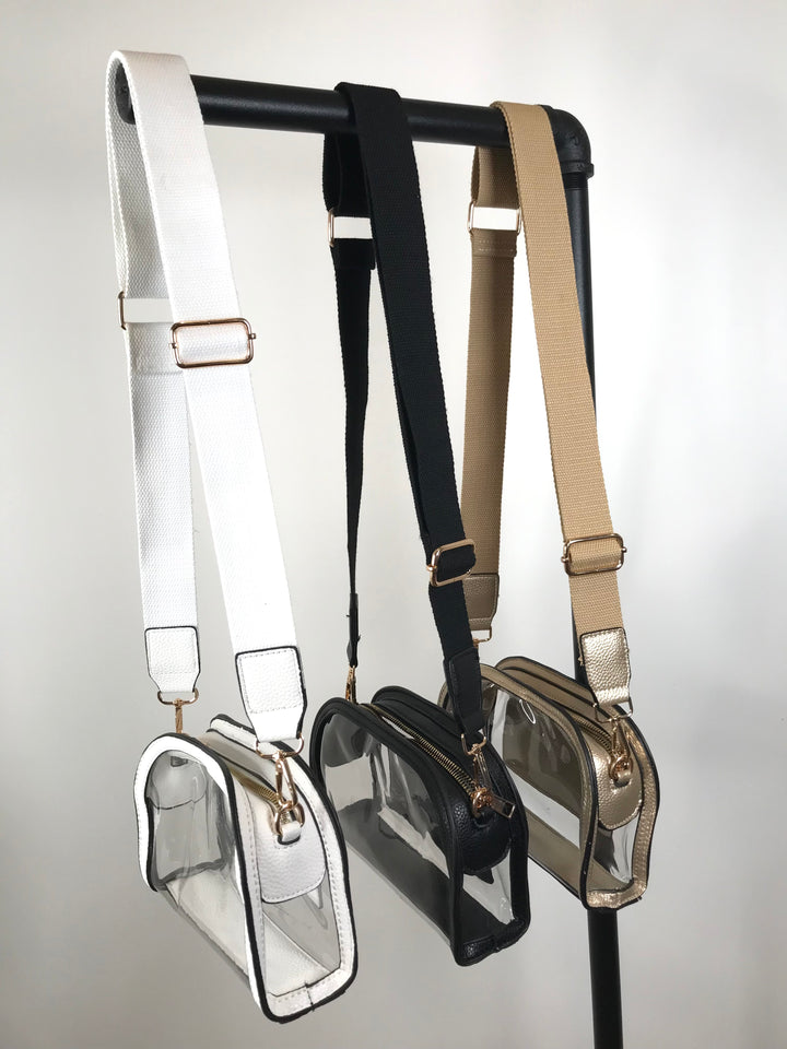 Game Day Stadium Clear Crossbody Bag