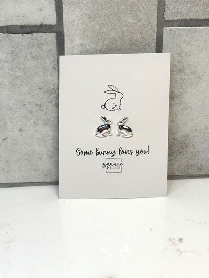 Some Bunny Loves You Earrings