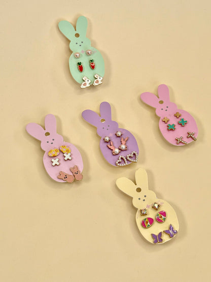 Kids Hippity Hoppity Earring Set