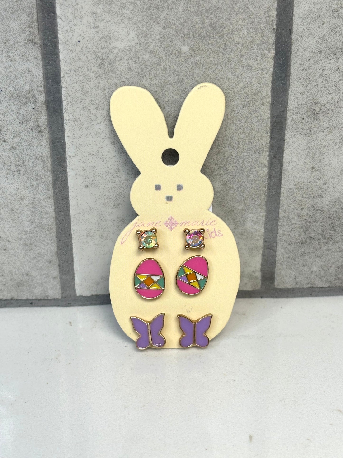 Kids Hippity Hoppity Earring Set