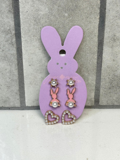 Kids Hippity Hoppity Earring Set