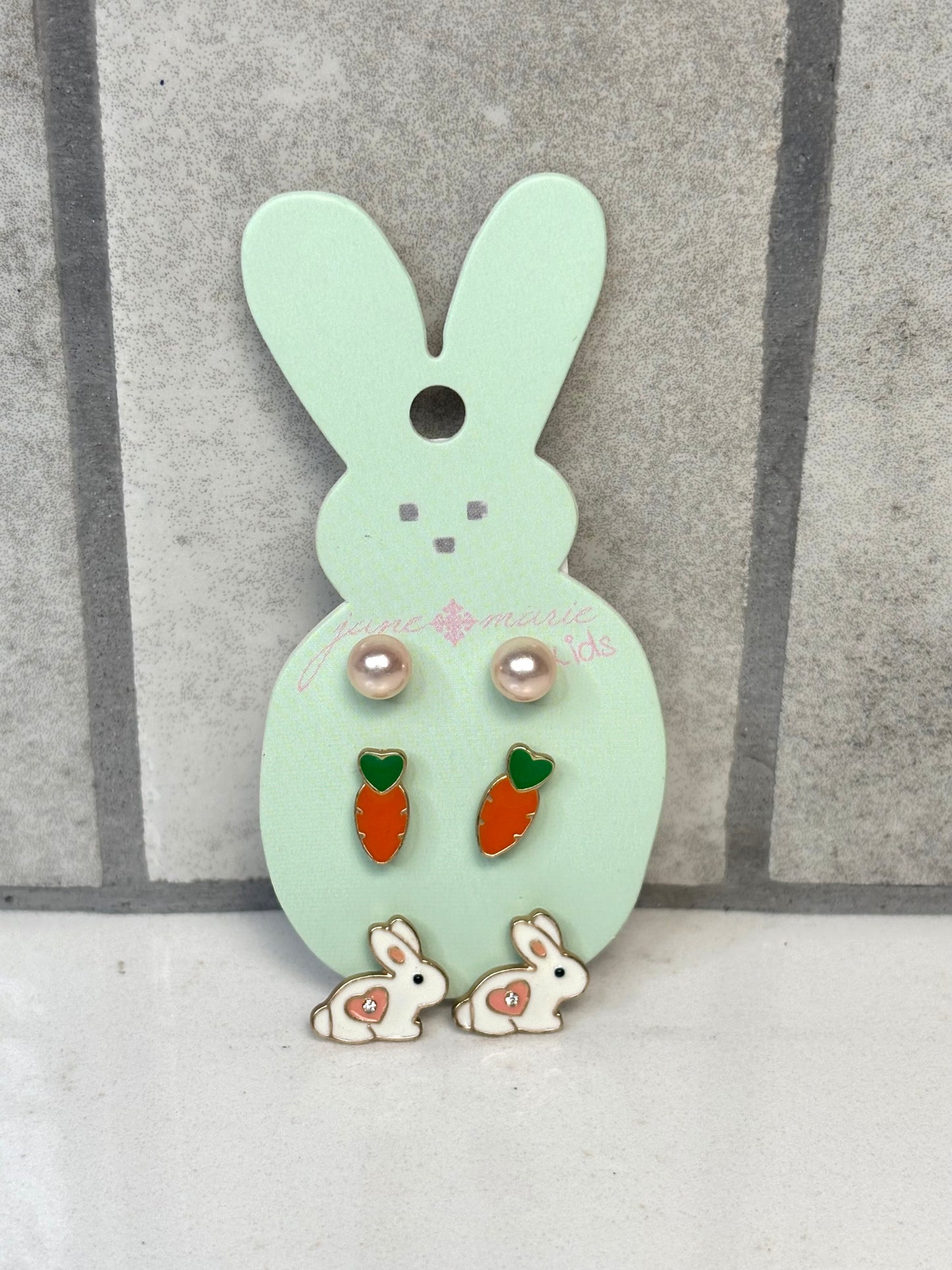 Kids Hippity Hoppity Earring Set