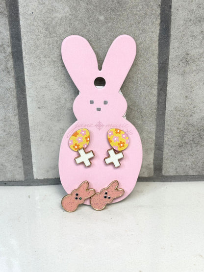 Kids Hippity Hoppity Earring Set