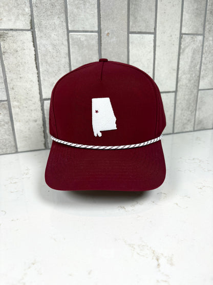 Embroidered Tuscaloosa, AL State Hat