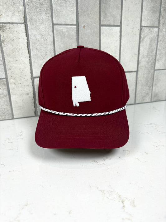 Embroidered Tuscaloosa, AL State Hat
