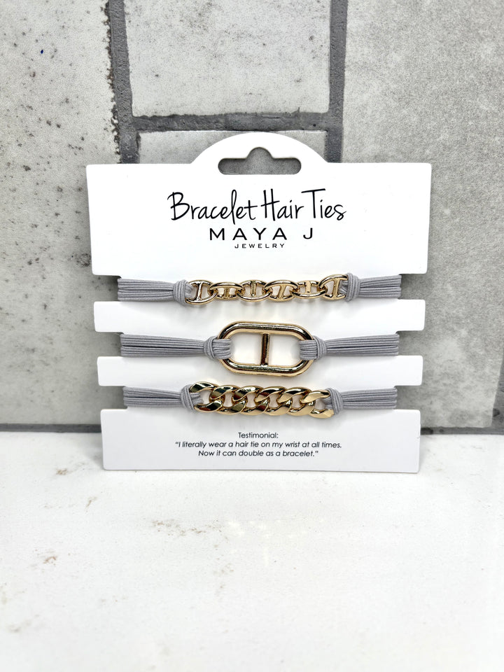 Maya J Bracelet Hair Tie Set