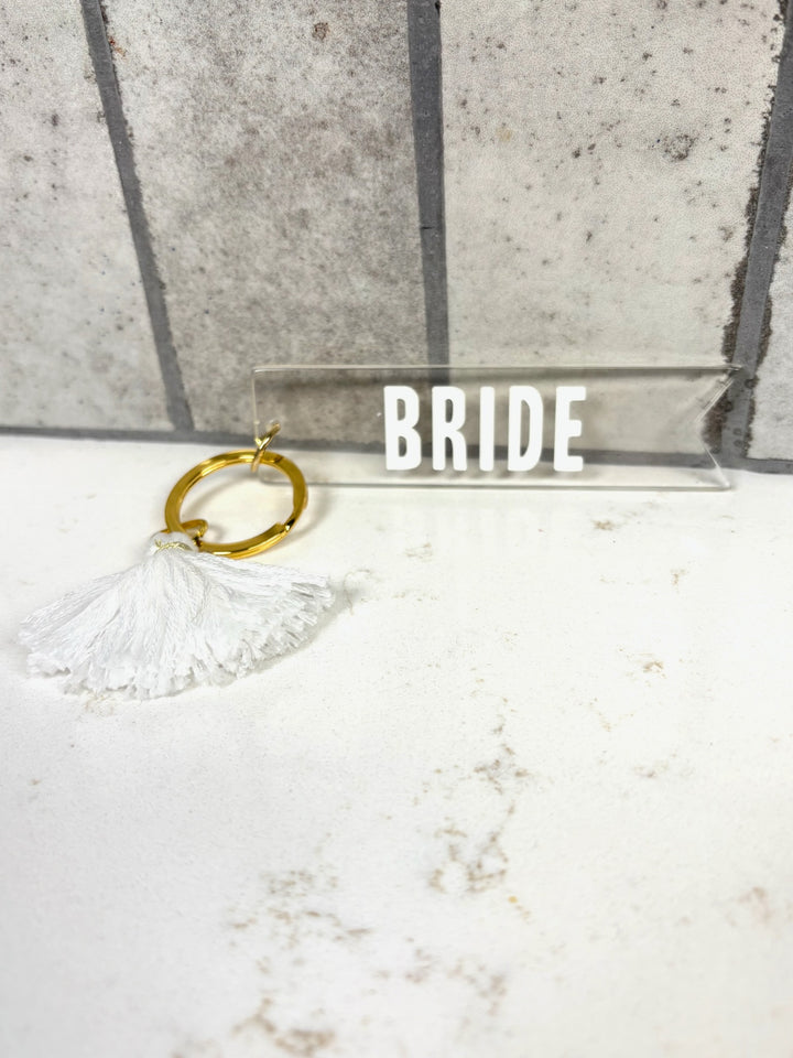 Acrylic BRIDE Keychain