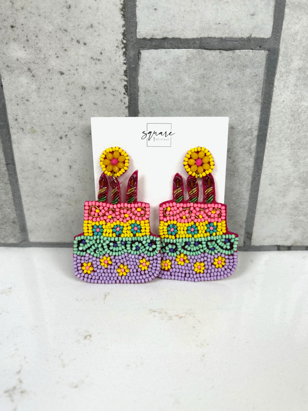 One Wish For Me Beaded Earrings
