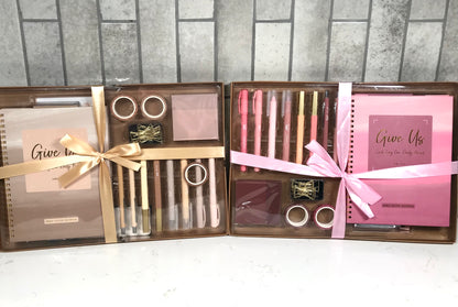 Golden Blush Bible Journaling Kit for Women