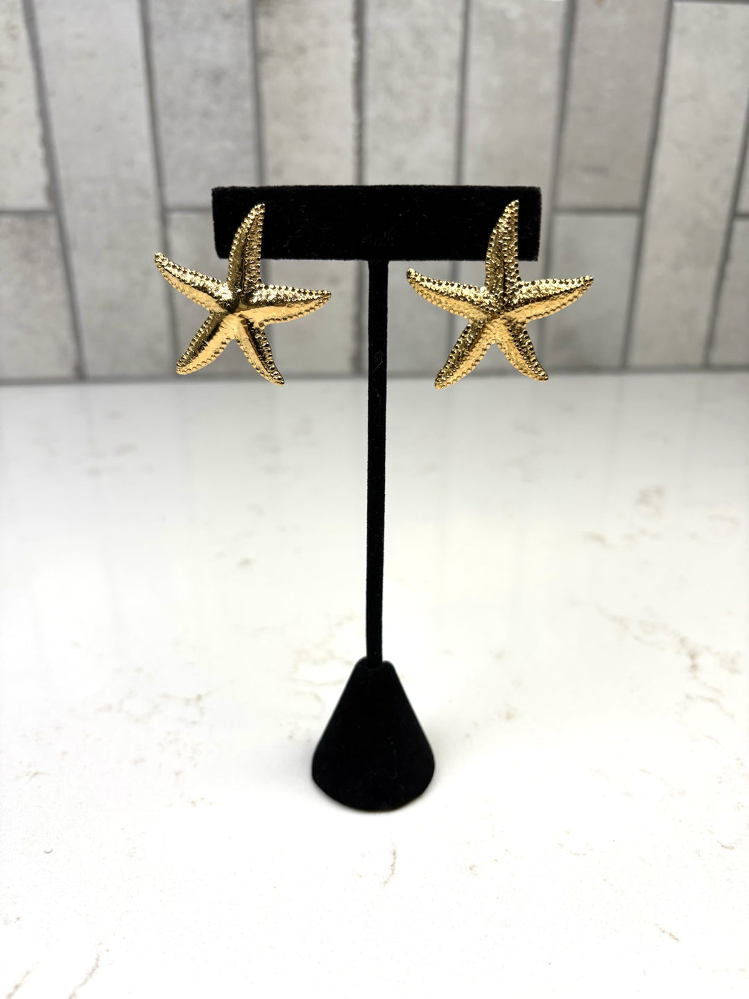 Chan Sutt Pearl Starfish Earrings