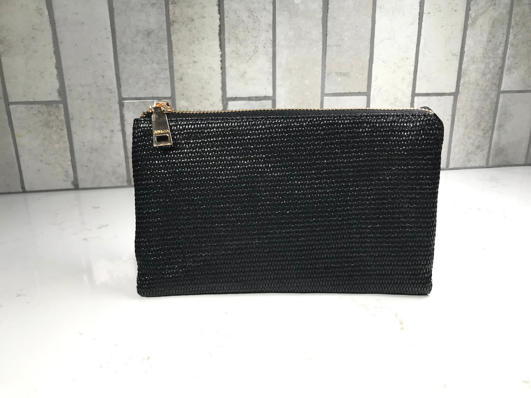 Woven Wristlet Crossbody