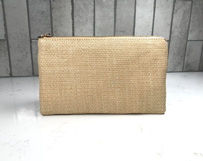 Woven Wristlet Crossbody