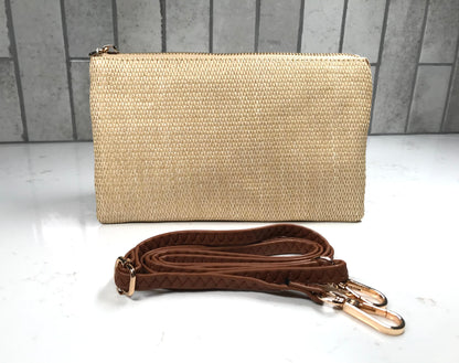Woven Wristlet Crossbody