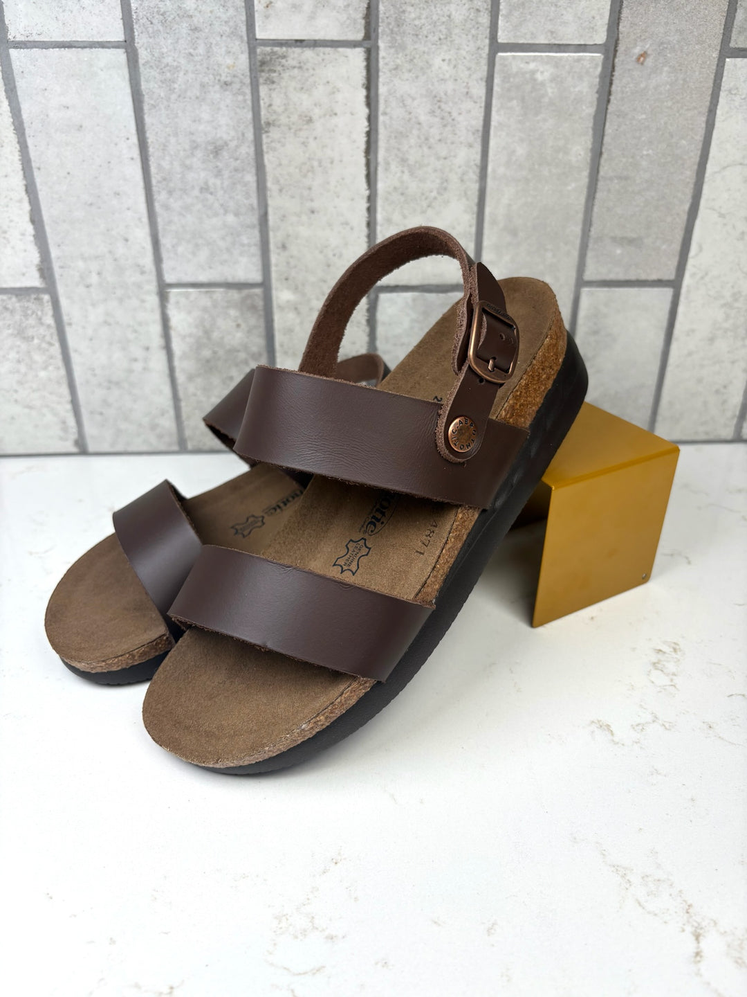 Aerothotic - Tori Casual Non-Slip Comfy Leather Platform Sandals