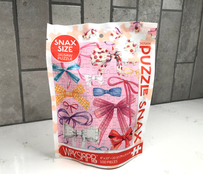 Ribbons & Bows 100 Piece Puzzle Snax