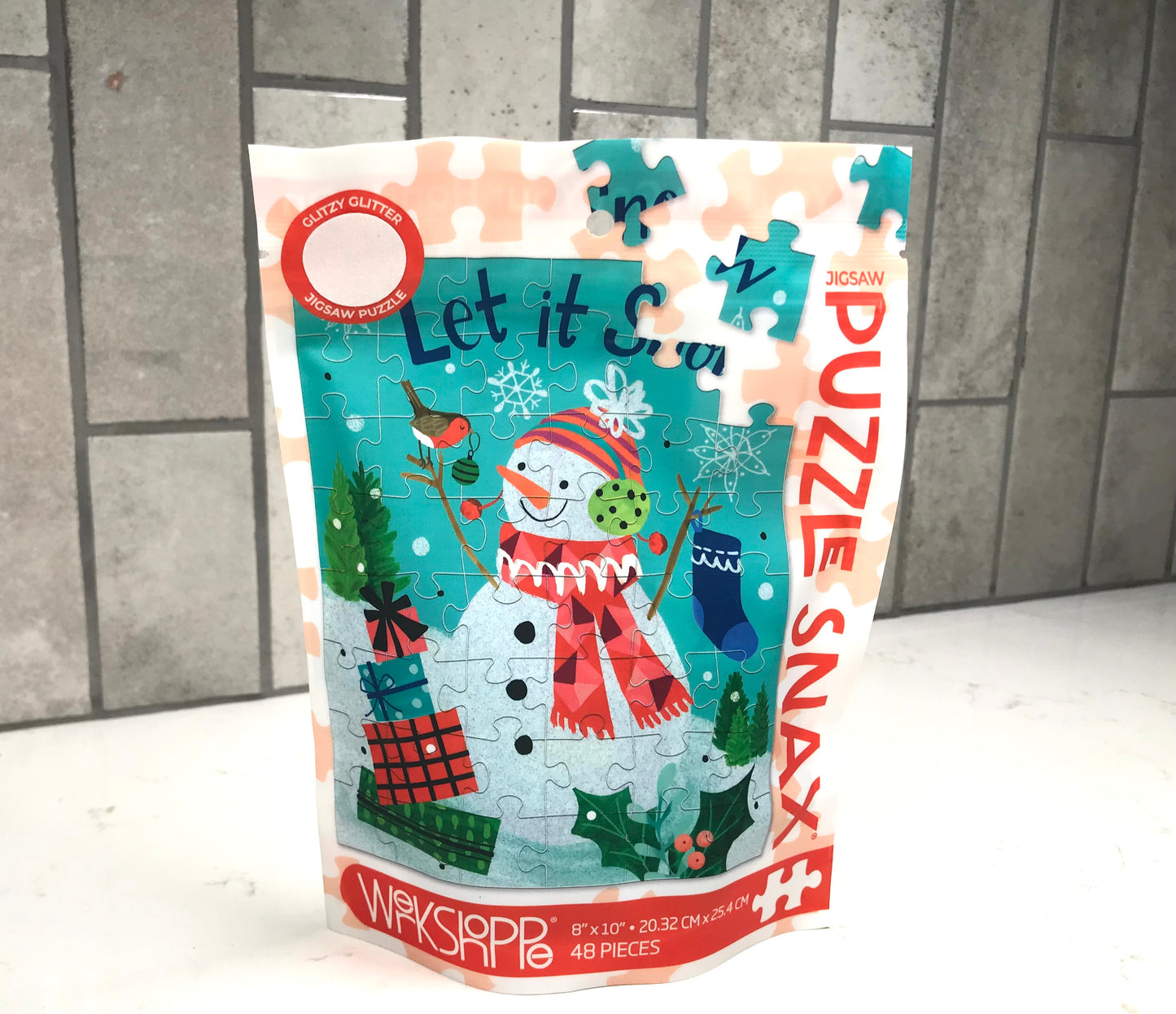 Let It Snow 48 Piece Puzzle Snax