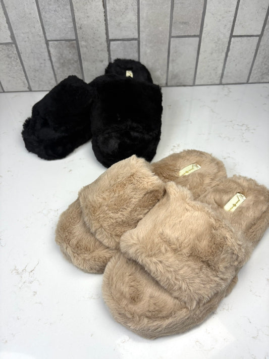 CloudSoft Open-Toe Slippers