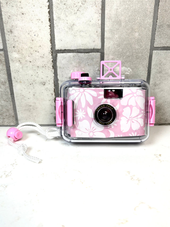 Underwater Camera Pink Floral