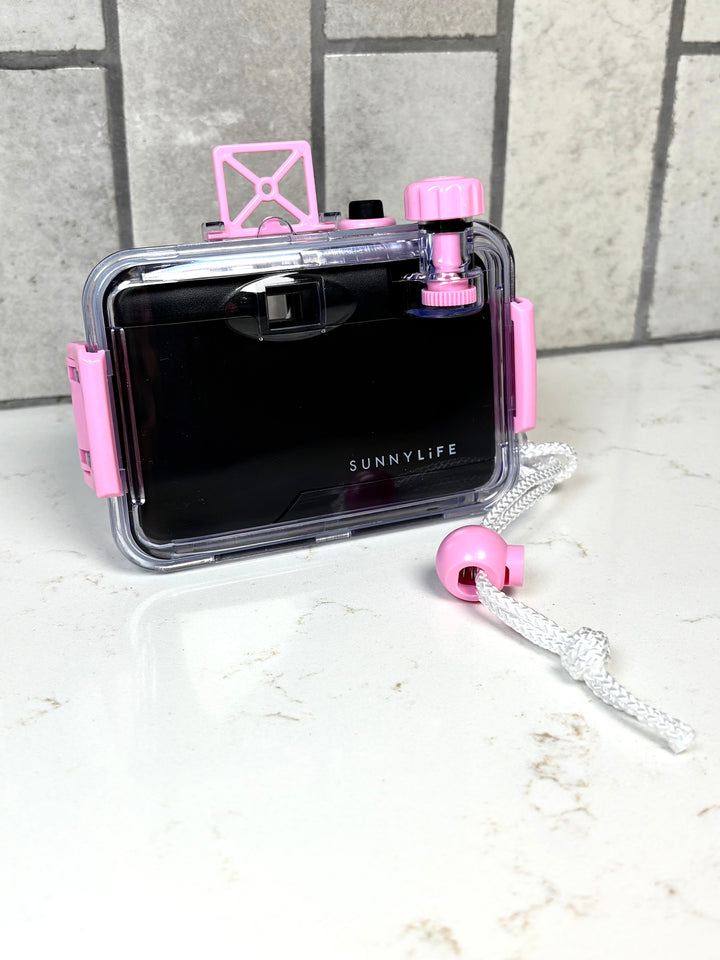 Underwater Camera Pink Floral