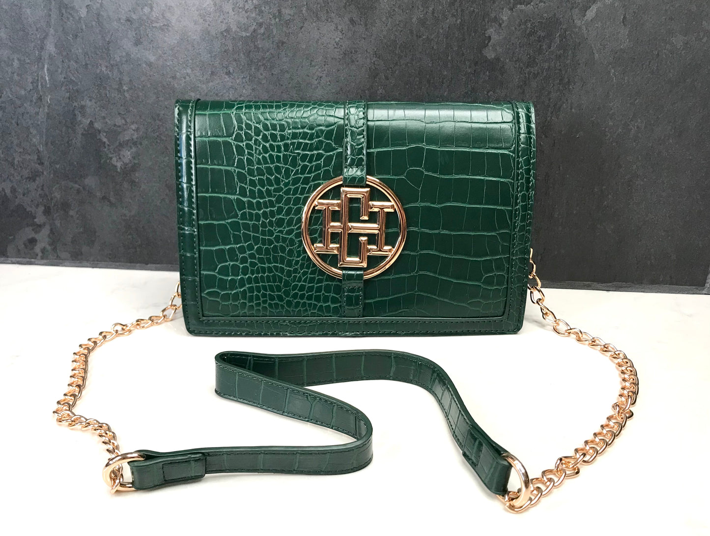 Cecilia Circle Logo Handbag