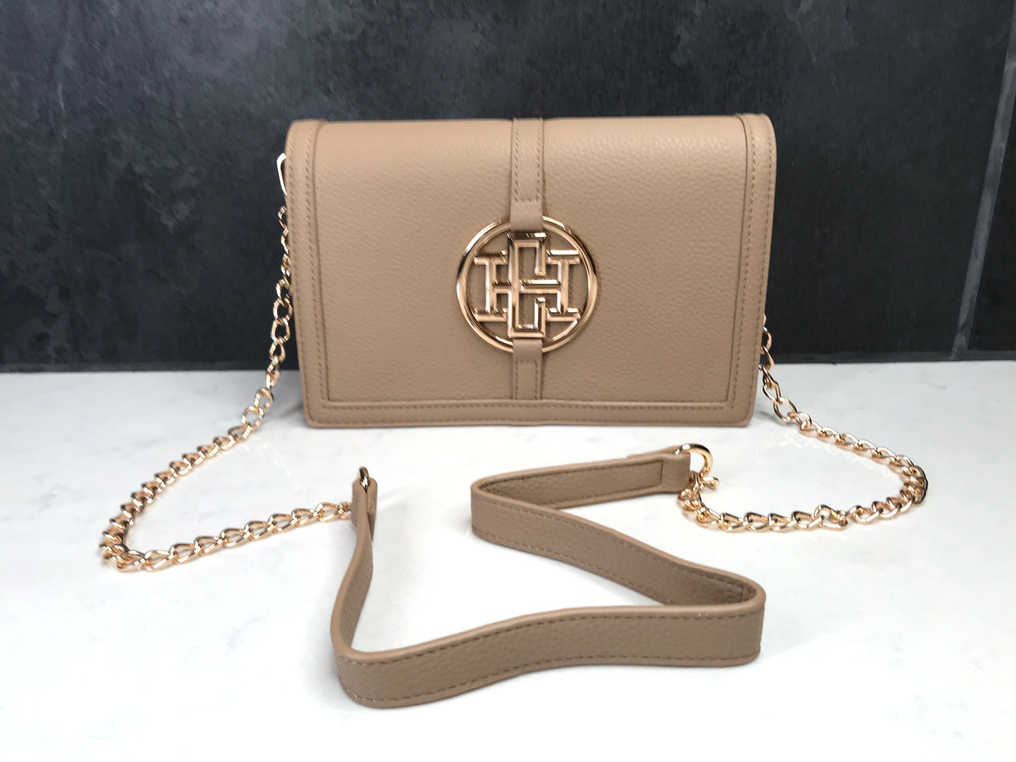 Cecilia Circle Logo Handbag