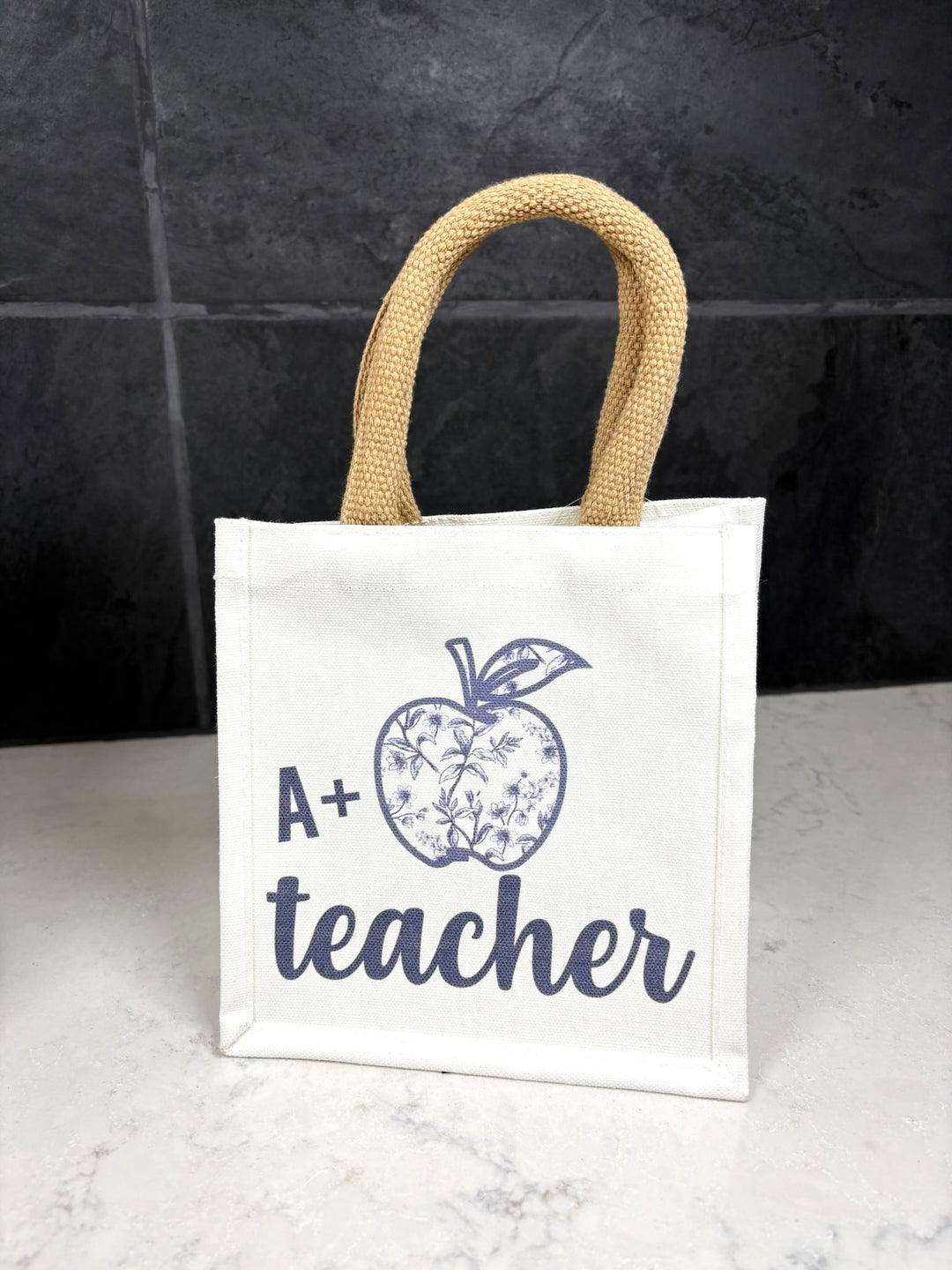 A+ Teacher Petite Gift Tote
