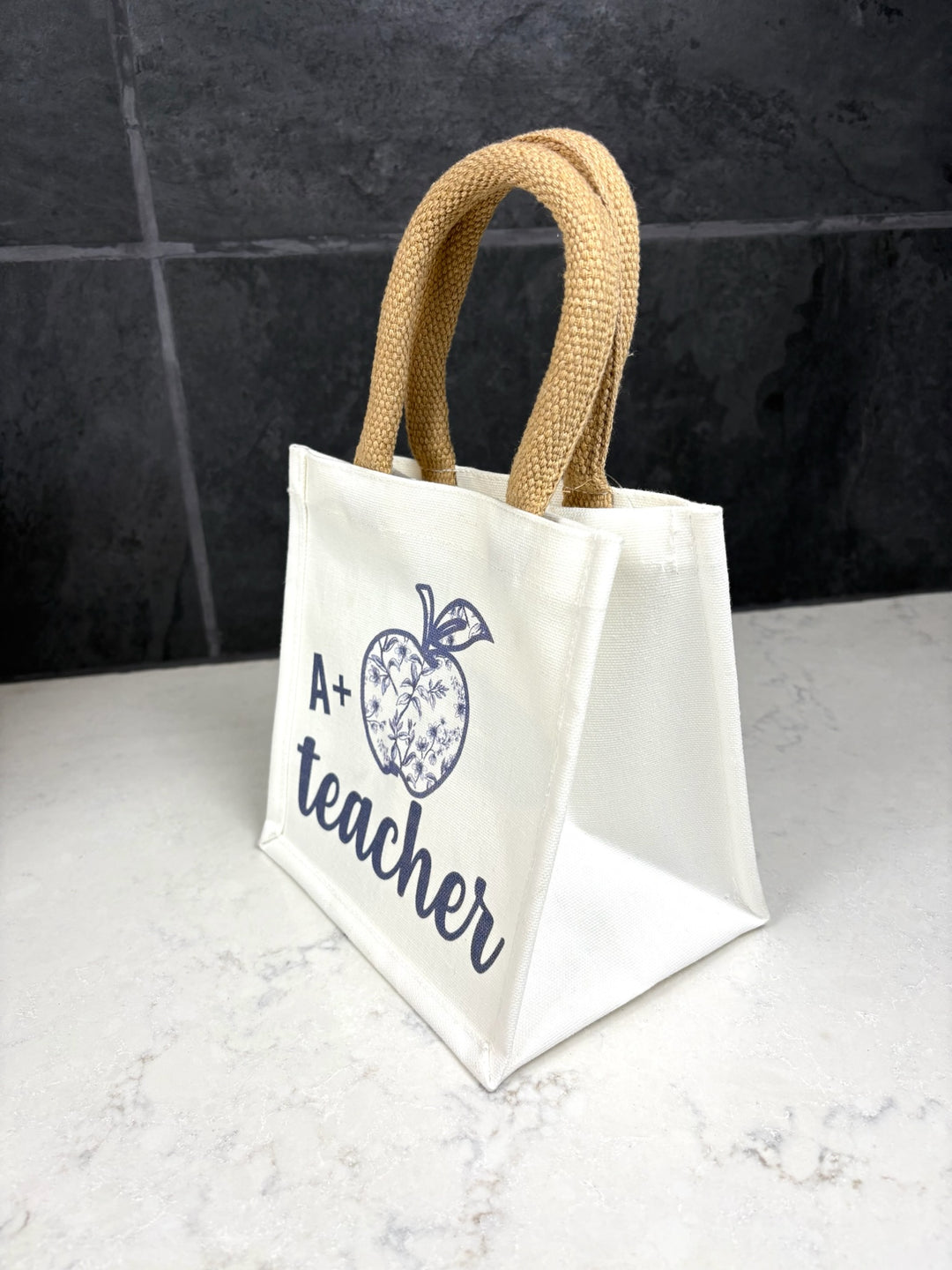 A+ Teacher Petite Gift Tote