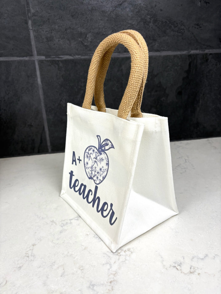 A+ Teacher Petite Gift Tote