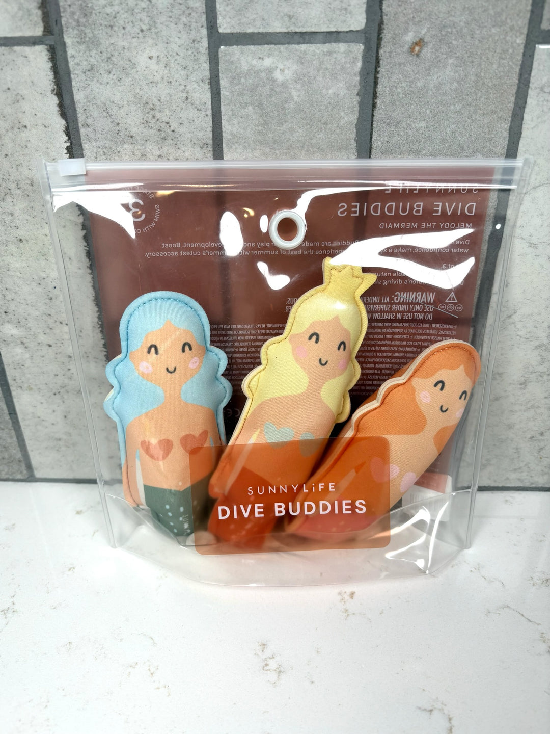 Dive Buddies Melody the Mermaid Multi - Set of 3