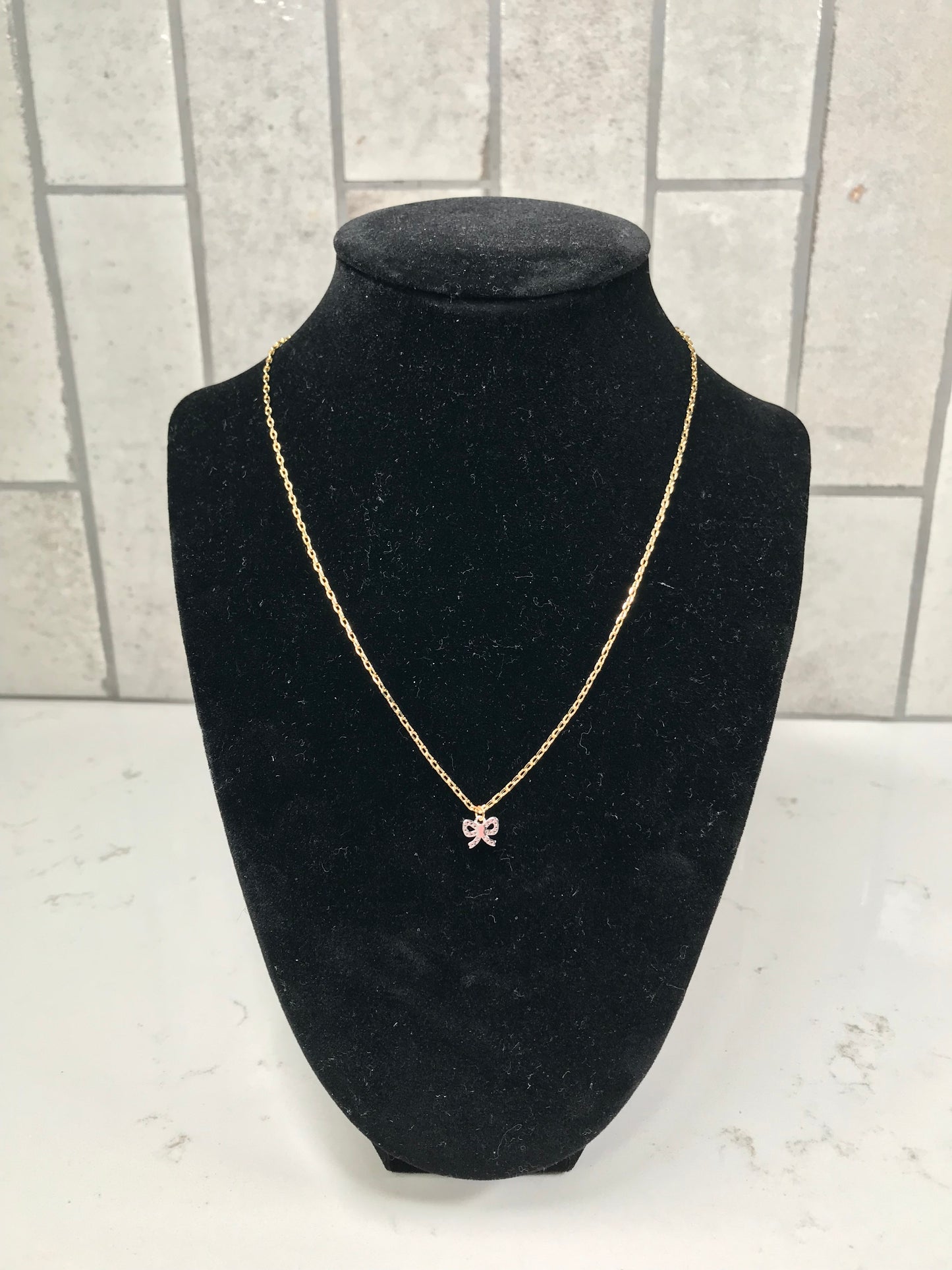 18K Golden Promise Necklaces
