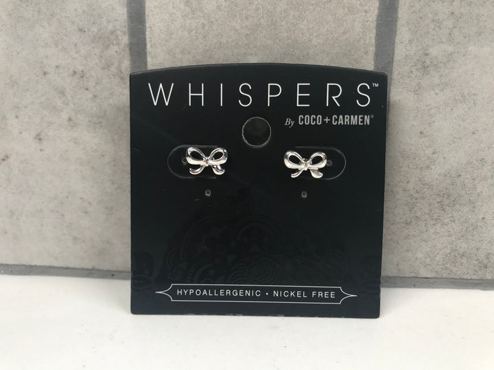 Whispers Bow Stud