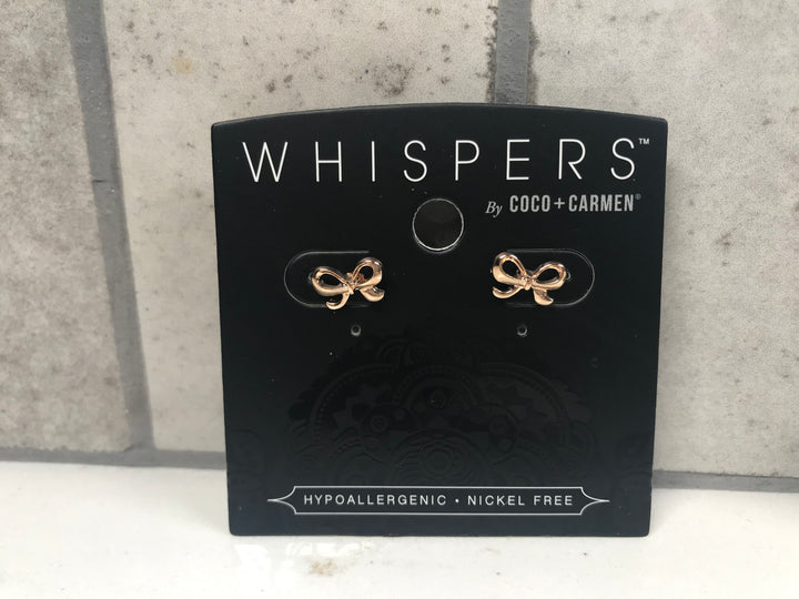 Whispers Bow Stud