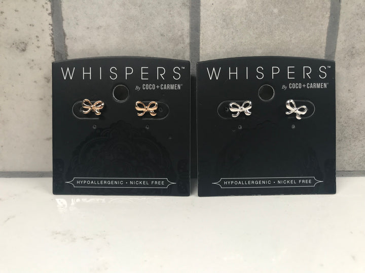 Whispers Bow Stud