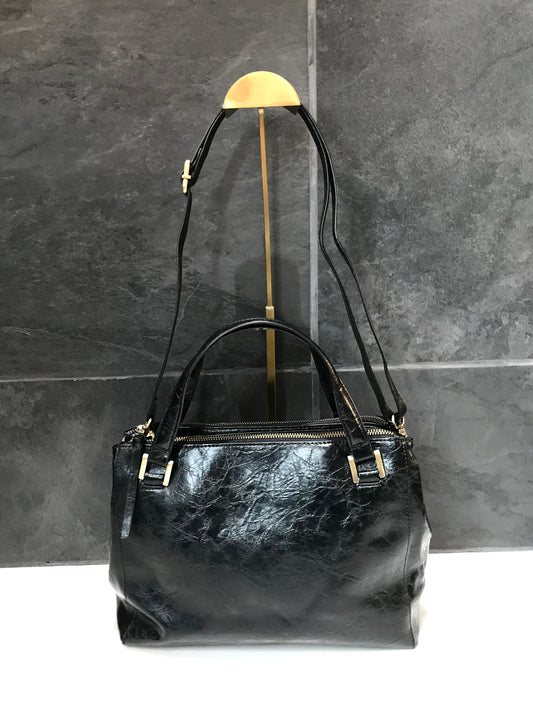 Shawna Triple Zip Satchel Crossbody