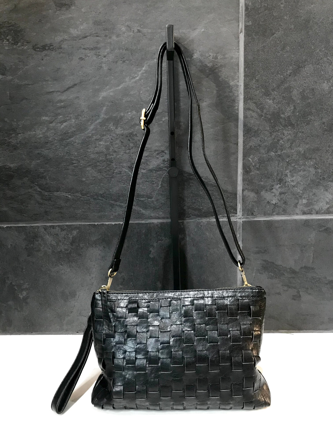 Quinn Woven Convertible Crossbody Clutch