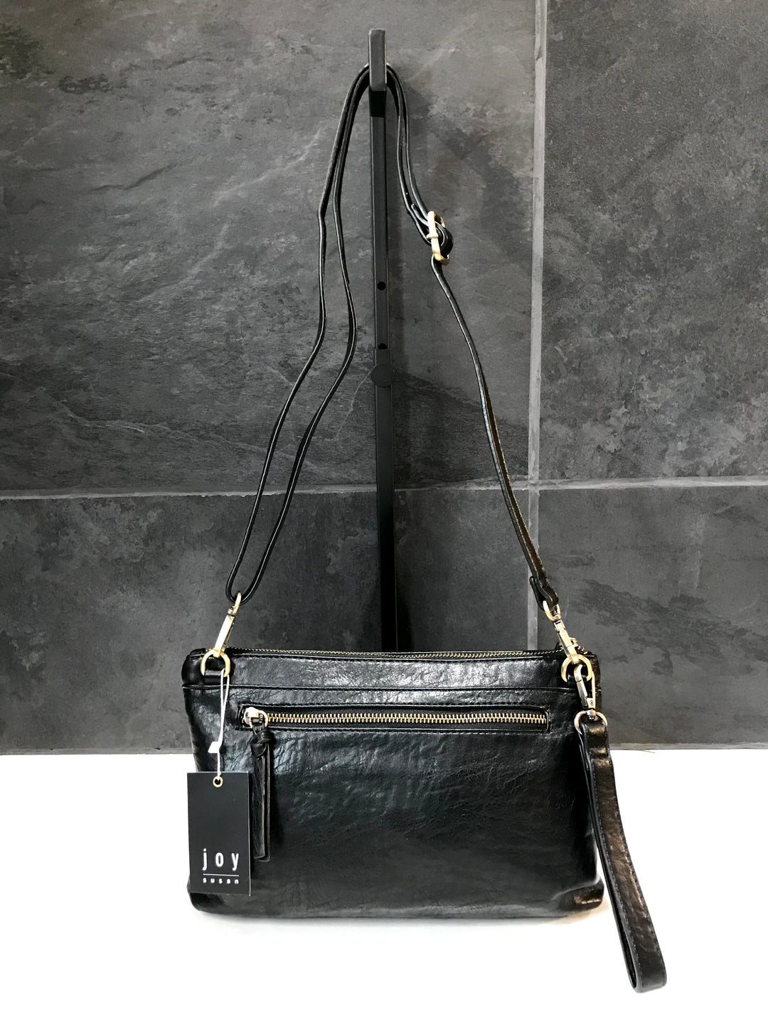 Quinn Woven Convertible Crossbody Clutch