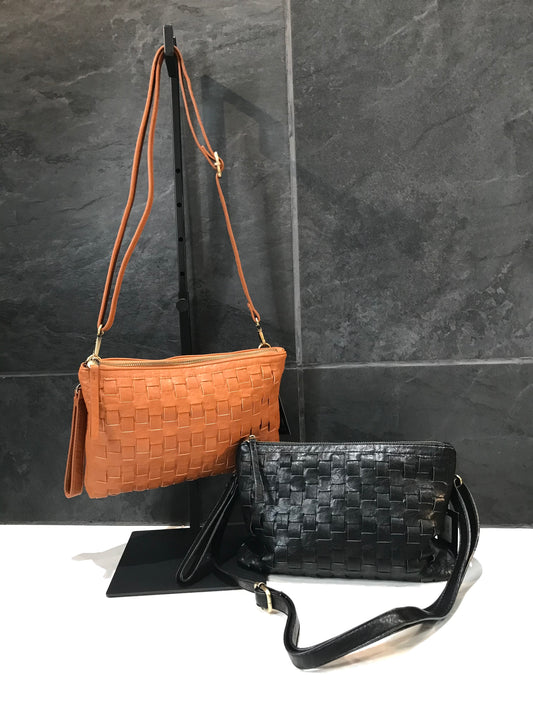 Quinn Woven Convertible Crossbody Clutch