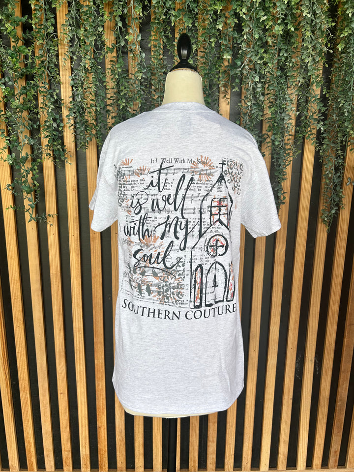 It Is Well With My Soul Christian Graphic Tee