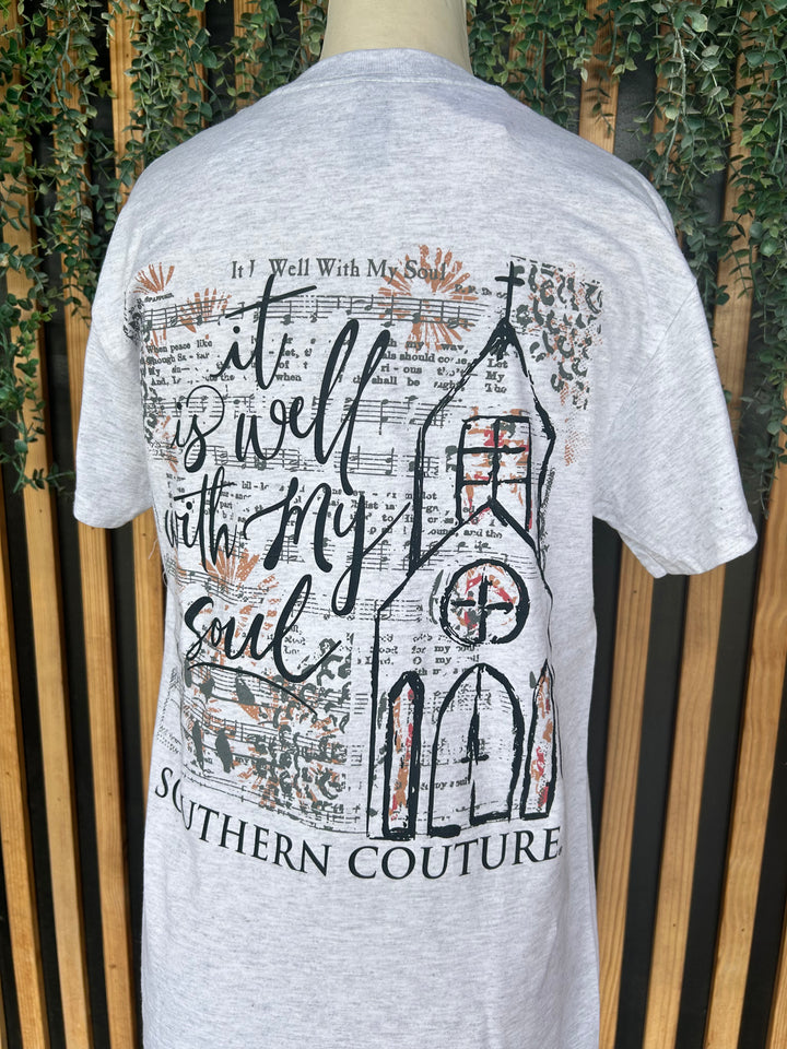 It Is Well With My Soul Christian Graphic Tee