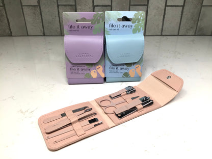 Lemon Lavender File It Away Nail Care Kit