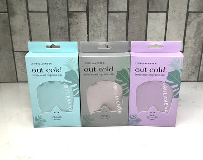 Lemon Lavender Out Cold Temp-Smart Migraine Cap