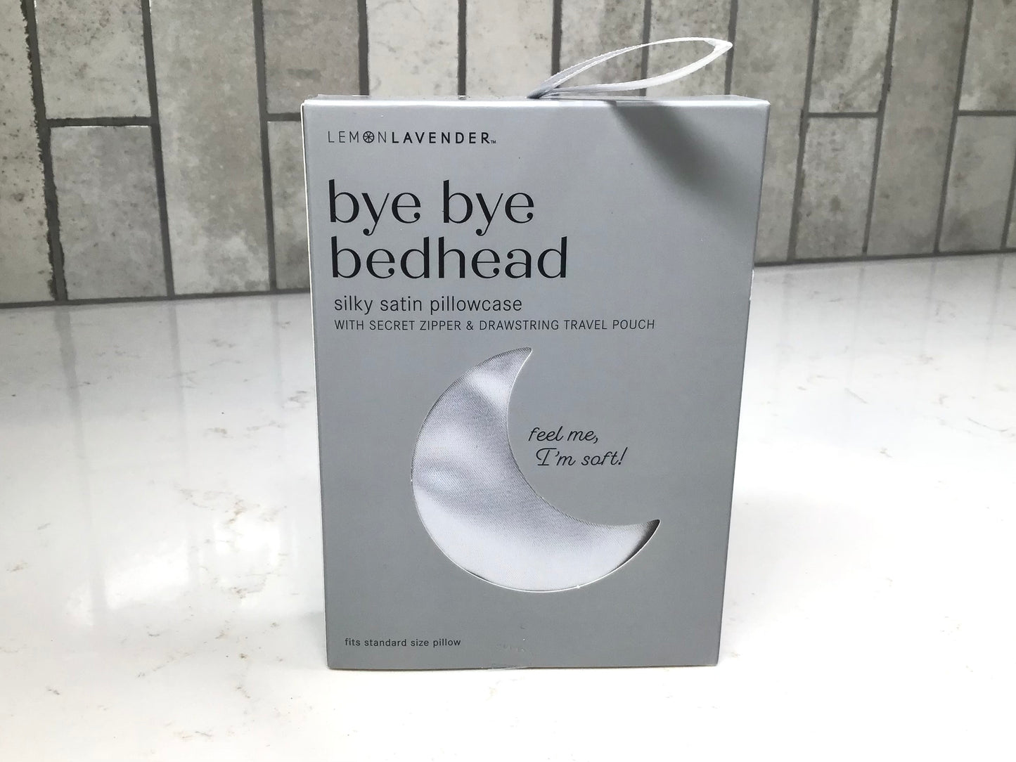 Lemon Lavender Bye Bye Bedhead Silky Satin Pillowcase