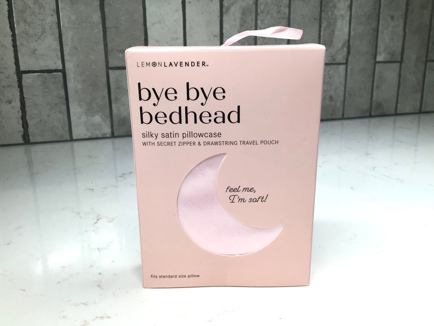 Lemon Lavender Bye Bye Bedhead Silky Satin Pillowcase