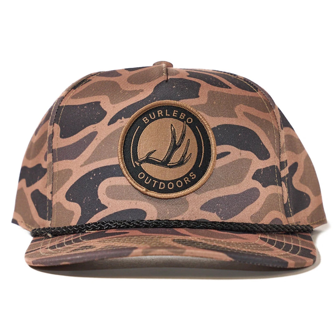 BURLEBO | Antler Patch Cap | Gauge Camo