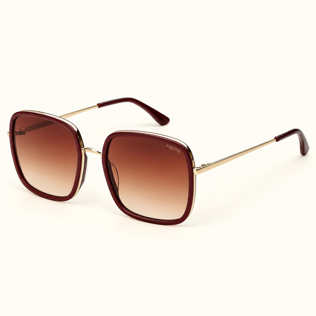 FREYRS Cosmo Square Sunglasses – Chocolate