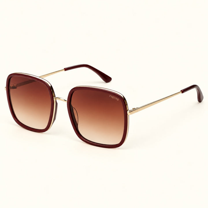 FREYRS Cosmo Square Sunglasses – Chocolate