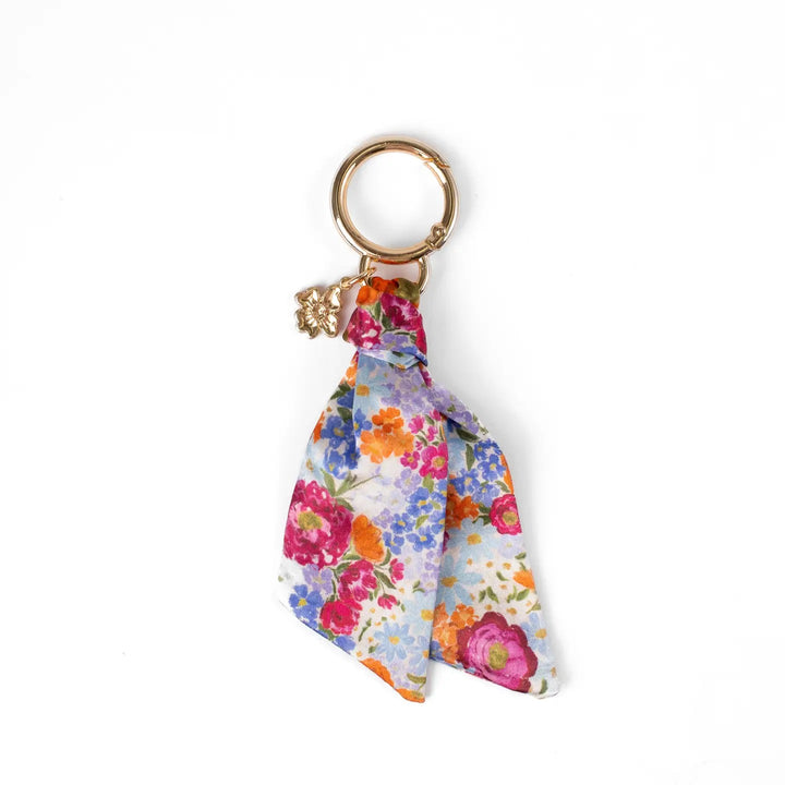 Floral Satin Keychain &amp; Bag Charm