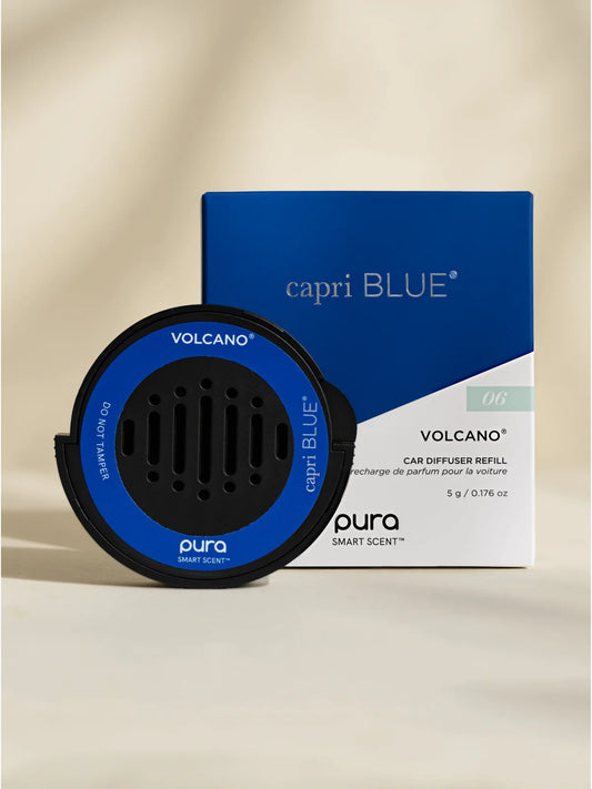 Volcano Capri Blue Car Pura Refill