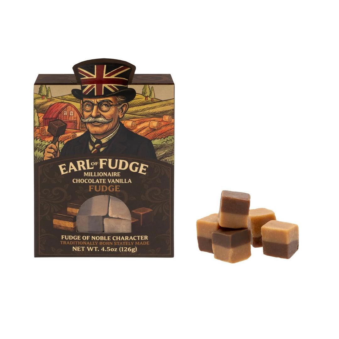 Earl of Fudge Millionaire Chocolate Vanilla Fudge